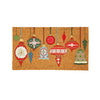 Heartfelt Cheer Ornaments Coir Mat