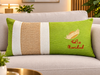 Feliz Navidad Green Pillow