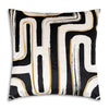 Ivory & Black Pillow