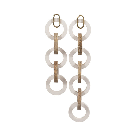 Wood & Resin Wall Decorative Chains, 35" High