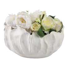  Porcelain Centerpiece Ivory Bowl, 14" Diameter