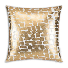  Ivory Gold Pillow, 22"