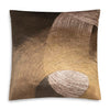 Forest Green and Beige Abstract Pillow