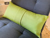 Feliz Navidad Green Lumbar Pillow