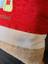 Feliz Navidad Red  Three Kings Pillow