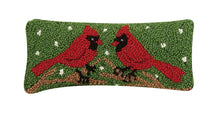  Two Cardinals Hook Rectangular Pillow