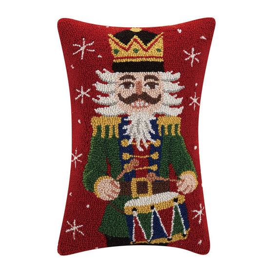 Christmas Nutcracker Drum Hook Pillow