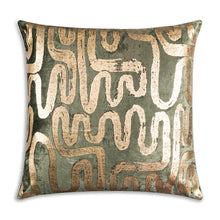  Green & Gold Pillow