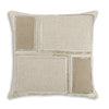 Linen Beaded Beige Pillow