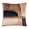 Mocha Abstract Geo Pillow