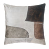 Mocha Sandstone Abstract Pillow