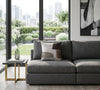 Mocha Sandstone Abstract Pillow