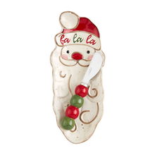  Santa Dish & Spreader Set