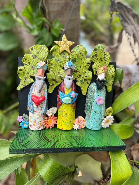 Three Kings Handicraft by Local Artist