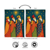 The Three Kings Suede House Large Flag