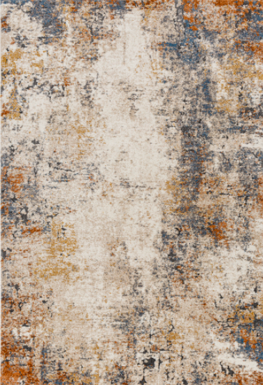 Tuscany Ivory Abstract Area Rug