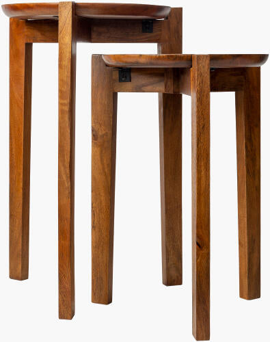 Wood Nesting Tables, Set 2
