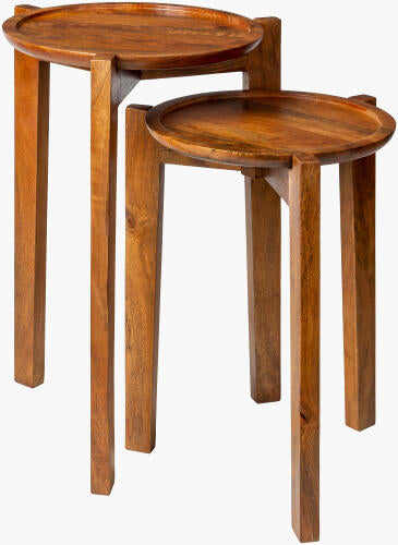 Wood Nesting Tables, Set 2