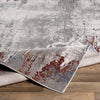 Aisha Gray Abstract Area Rug