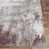 Aisha Gray Abstract Area Rug