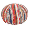 Round Woven Cotton Blend Orb Pillow, 10" Round