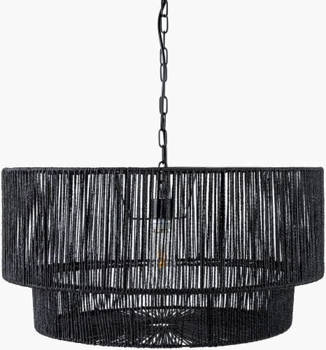 Modern Black Pendant