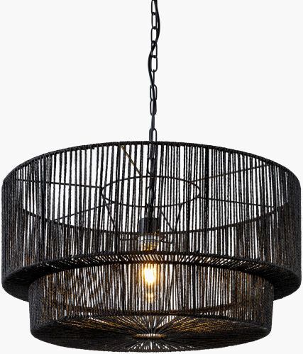 Modern Black Pendant