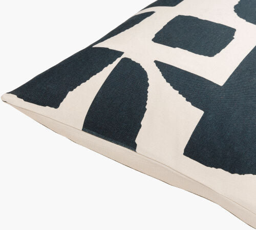 Black & White Modern Pillow