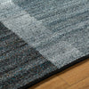 Gray, Blue & Black Outdoor & Indoor Rug