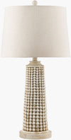 Wood Balls Base Table Lamp