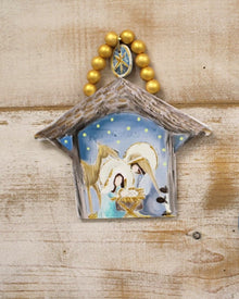  Nativity Christmas Ornament, 6" Tall
