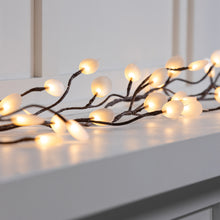  Indoor/Outdoor LED Silver Dollar Garland