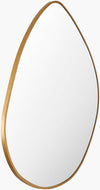 Pebble Gold Frame Mirror