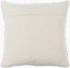 Knife Edge Taupe/Ivory Pillow