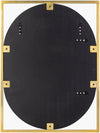 Oval Mirror Gold Frame