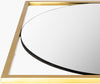 Oval Mirror Gold Frame