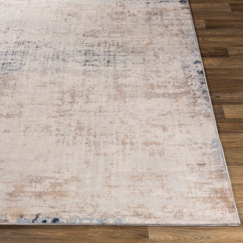 Neutrals & Blue Area Rug