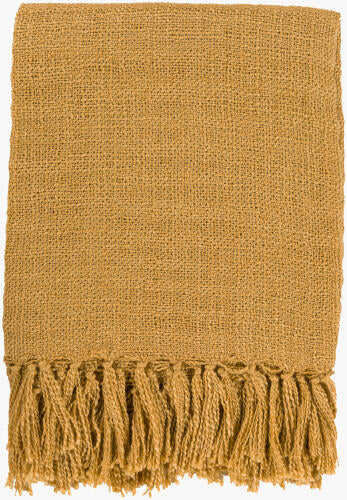 Mustard Yellow Throw
