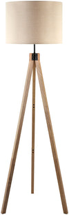 Wood Modern Floor Lamp