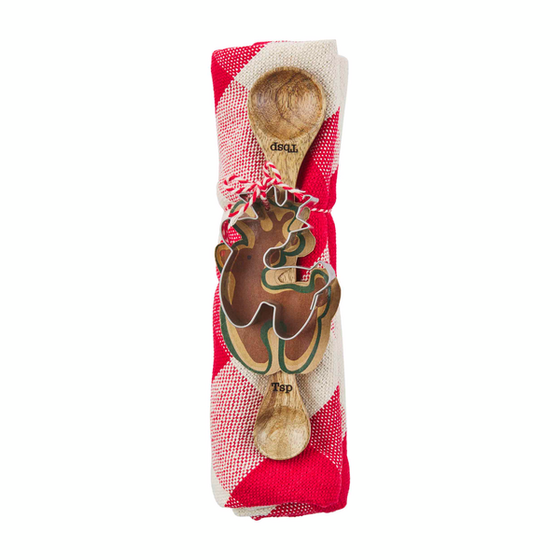 Reindeer Spoon Towel Set