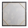 Metallic Abstract Frame, 40" x 40"