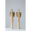 Hand-Carved Mango Wood Angel, 2 Styles (Sold Separately), 24.5" Tall