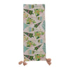 Hand-Embroidered Cotton Christmas Table Runner with French Knots & Tassels, 72"