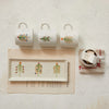 Hand Painted Stoneware Christmas Platter