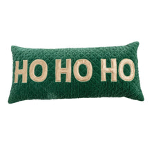  Ho Ho Ho Christmas Lumbar Pillow, 36" Long