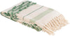 Light Green & Beige Throw