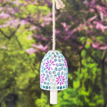  Florals Mosaic Bell Chime