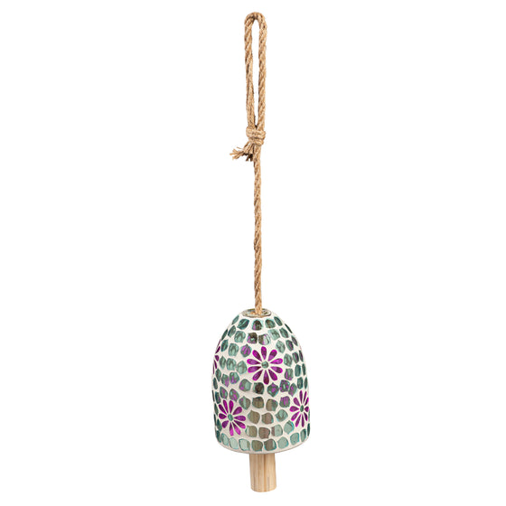 Florals Mosaic Bell Chime